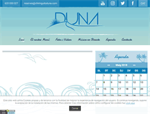 Tablet Screenshot of chiringuitoduna.com